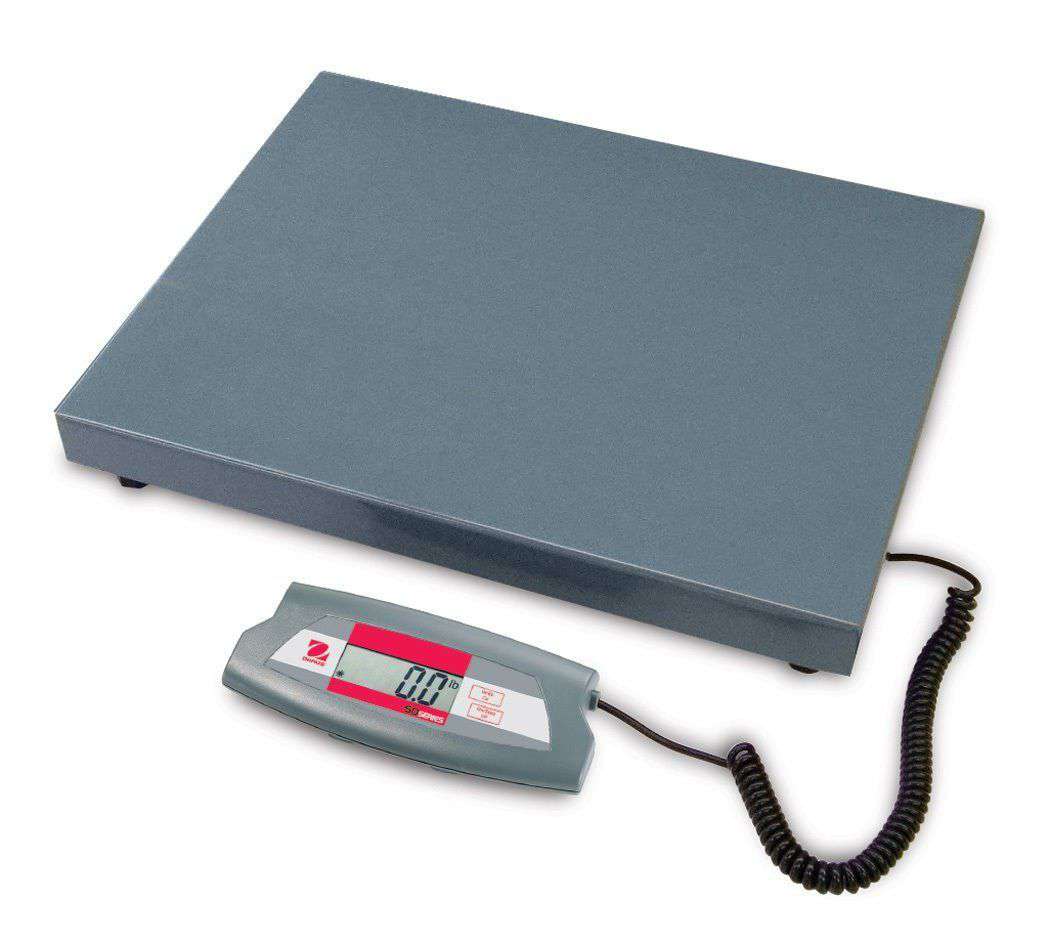 Ohaus SD75L Compact Bench Scale Cap 165lb Read 0.1lb NEW WITH 2 YEAR WARRANTY