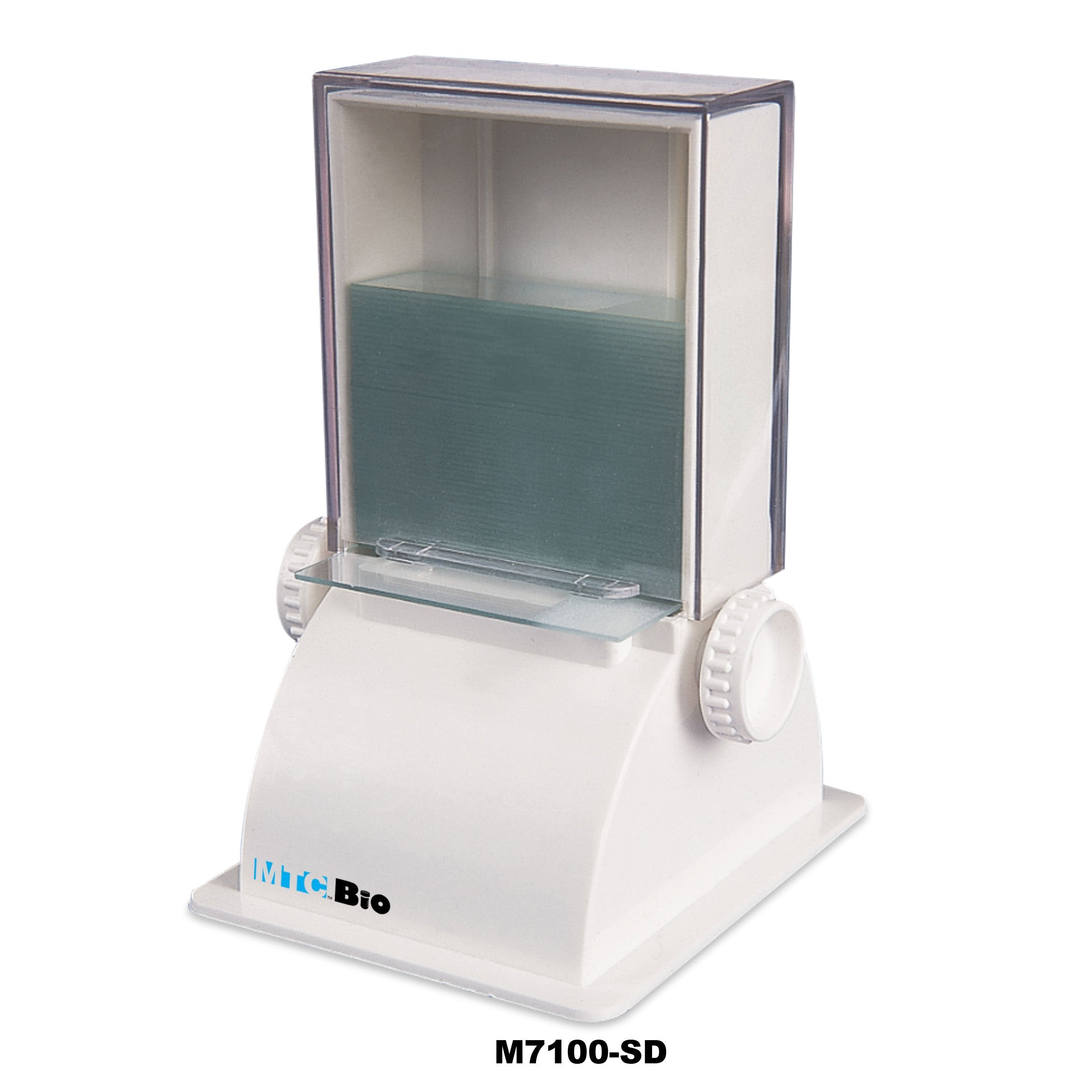 MTC Bio M7100-SD, Microscope Slide Dispenser for Box of 72 Standard 25 x 75mm Slides, 1/Ea