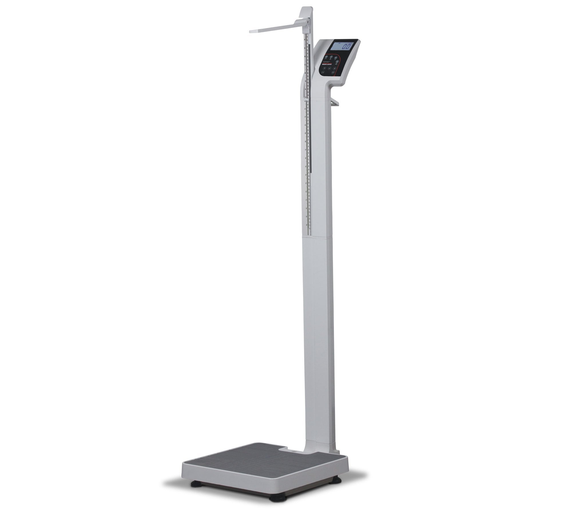 Rice Lake 119113 550lb x 0.2lb, 150-10-5 Digital Physician Scale Eye-Level Includes 6 AA Alkaline with 2 years Warranty