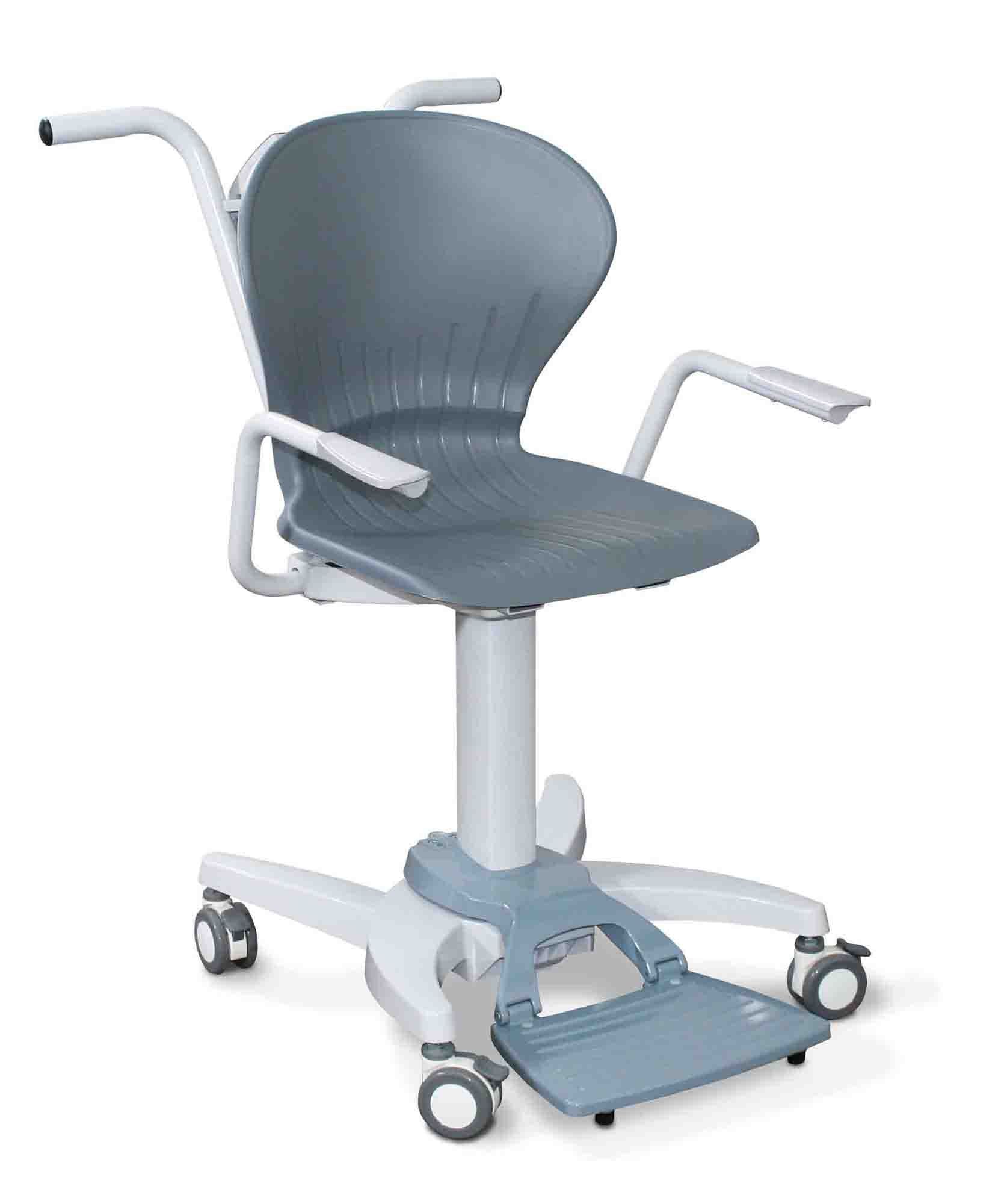 Rice Lake 119114 660lb x 0.2lb, 550-10-1 Digital Chair Scale, Plastic Seat with 2 years Warranty