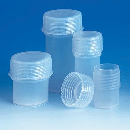BrandTech PFA Sample Containers with screw cap