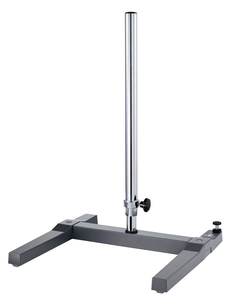 IKA 1412100 R 2723 Telescopic Stand with H-Shape Base, 34 mm Diameter