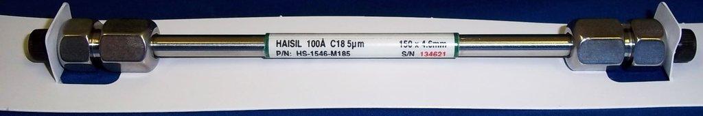 BUCK Scientific 730-0212 150mm x 4.6mm OCTYL SS Column with Fingertight Fittings