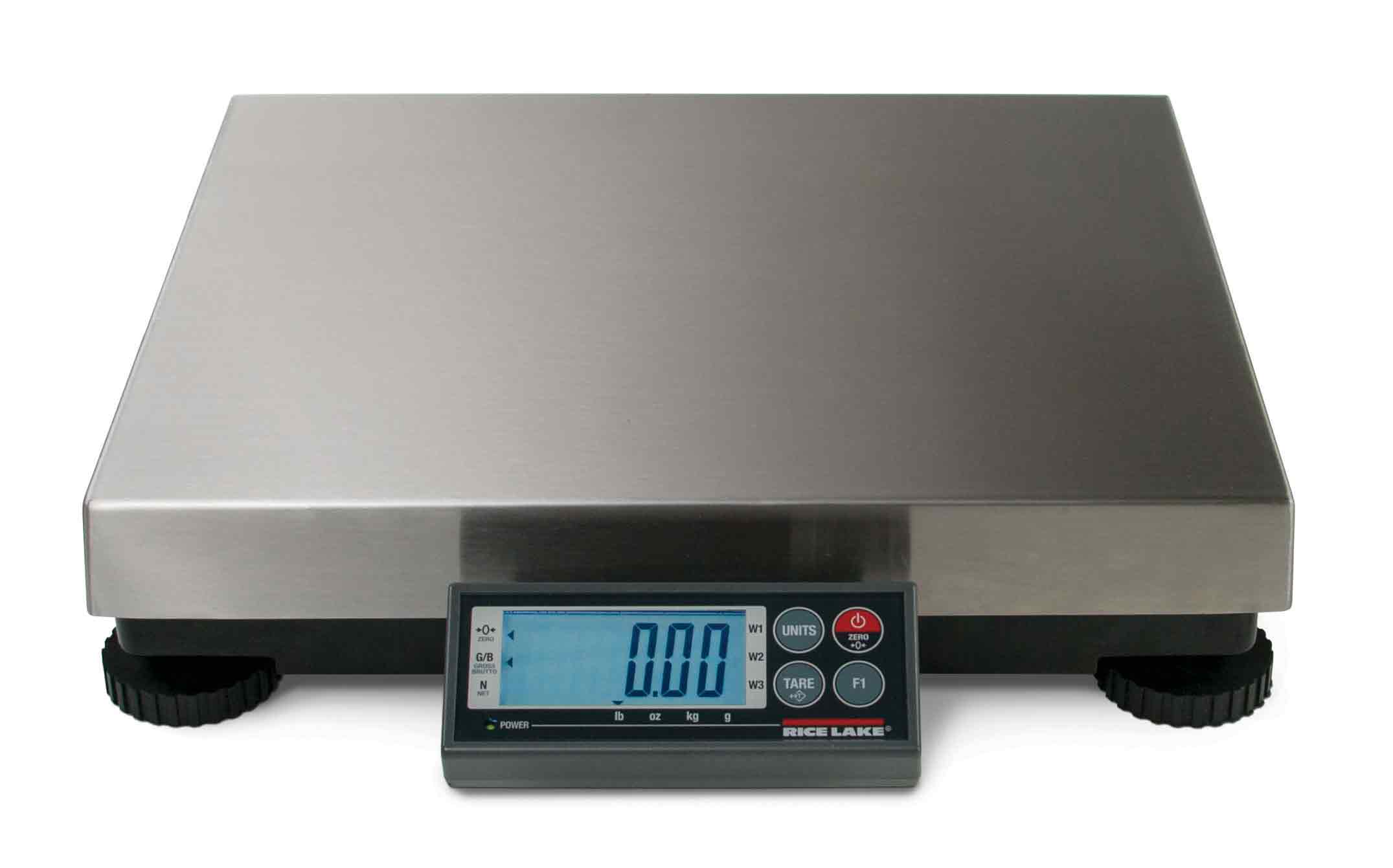 Rice Lake 182403 100 x 0.02lb/50 x 0.01kg, BP 1216-50S Shipping Digital Scale, SS Weight Platter with 2 years Warranty