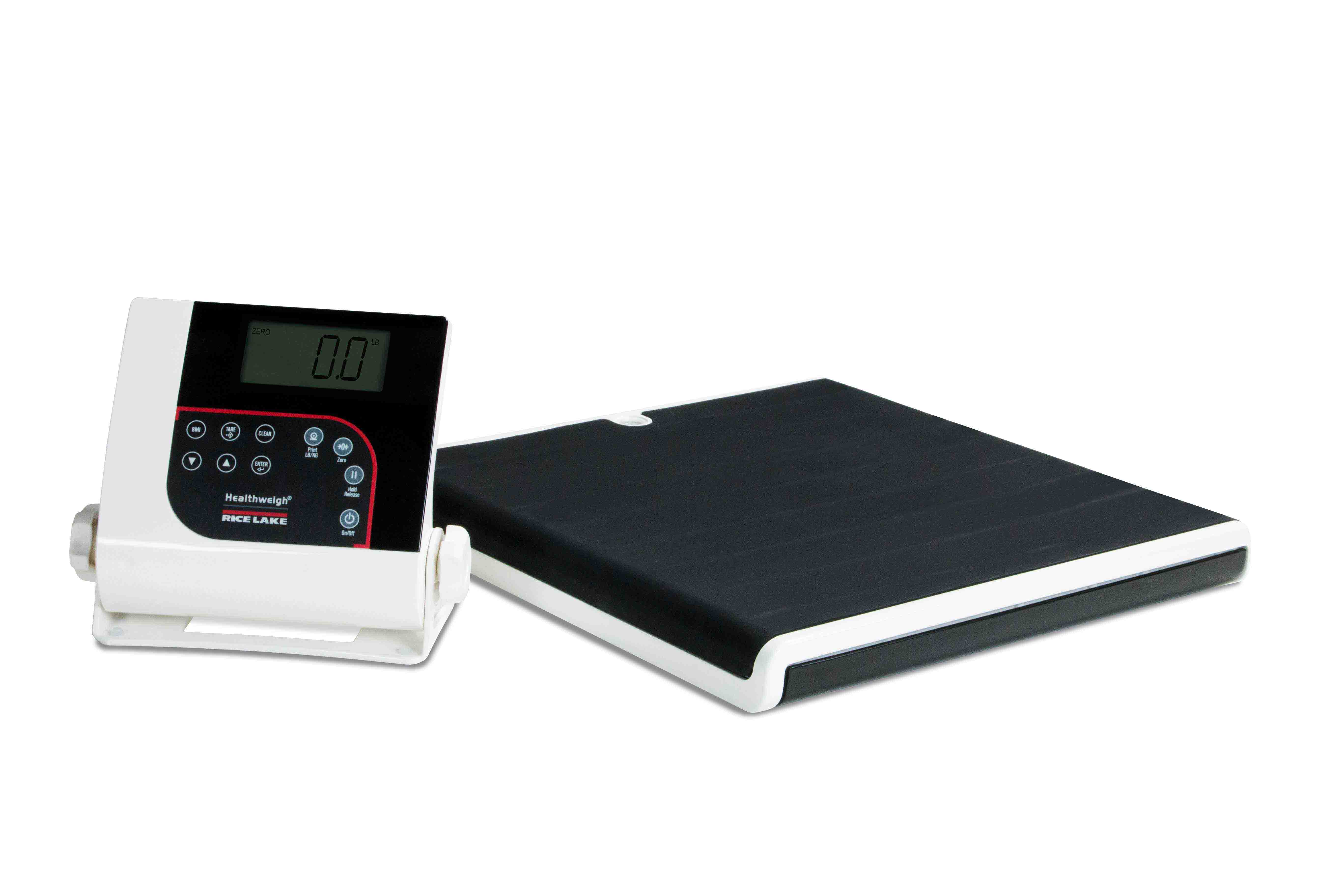 Rice Lake 193355 550lb x 0.2lb, 160-10-7N Digital Athletic Scale Low-Profile with 2 years Warranty
