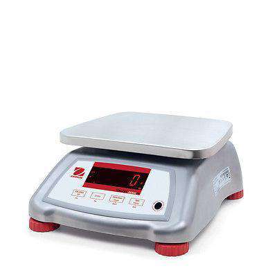OHAUS VALOR V22XWE6T 6000g 1g WATER RESISTANT COMPACT FOOD SCALE 2YWARRANTY