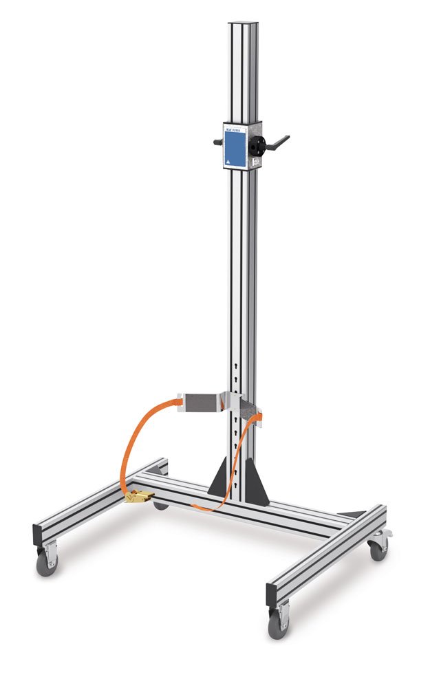 IKA 20002900 R 2850 Mobile Floor Stand with H-Shape Base