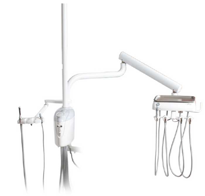 TPC Dental 2015-2 MIRAGE Chair Mount Delivery System with Assis't Package (2 Hole Tubings) with Warranty