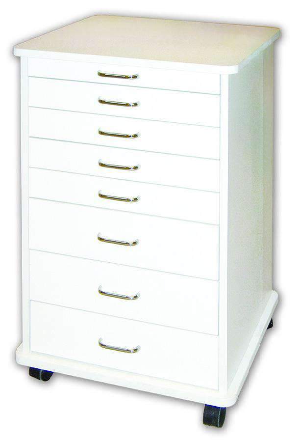 TPC Dental TMC-140-W Doctor's Mobile Cabinet (White)