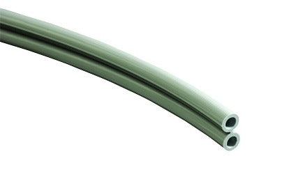 DCI 243B 2 Hole, FC Tubing, Poly Gray, Box of 100ft