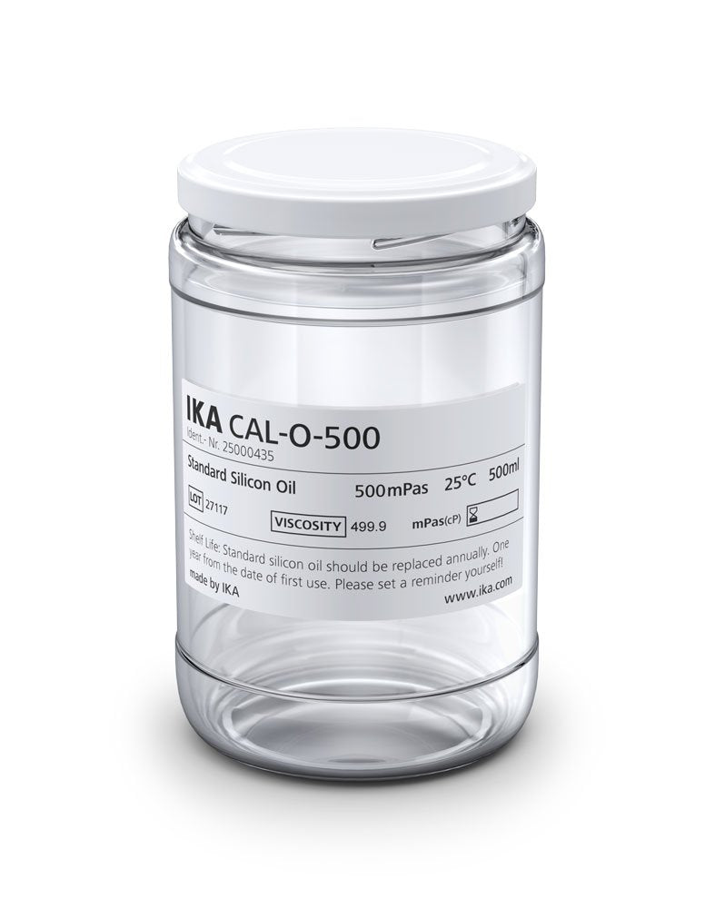 IKA 25000435 CAL-O-500 Silicon Oil 500 MPAS 25C 500ml