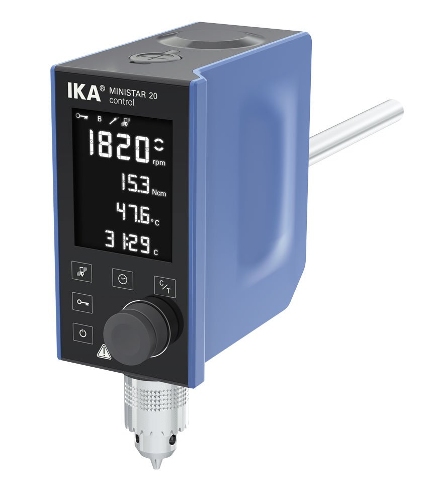 IKA 25005074 Ministar 20 Control, Overhead Stirrer, 0/30 - 1,000 rpm