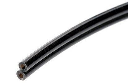 DCI 257 2 Hole, FC Tubing, Poly Black