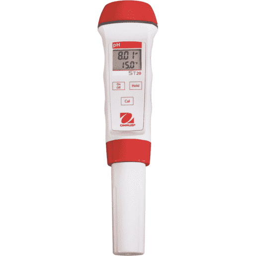 Ohaus Pen Meter ST20 pH pen meter, resolution 0.01 pH, temperature display