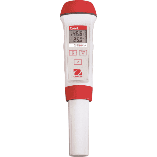 Ohaus Pen Meter ST20C-A Conductivity pen meter, measurement range 0.0 - 199.9µs/cm, temperature display