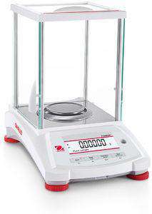 Ohaus PX225D Semi-Mirco Analytical Balance, 82/220g x 0.00001/0.0001g , Internal Calibration with Draftshield with Warranty