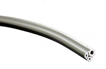 DCI 322 3 Hole, HP Tubing, Asepsis Straight Gray