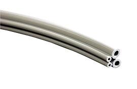 DCI 402R 4 Hole, HP Tubing, Straight Gray, Roll of 100ft