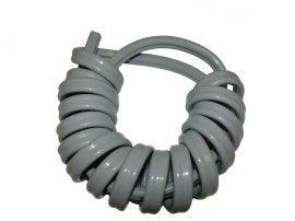 DCI 432C 4 Hole, HP Tubing, Asepsis Coiled Gray