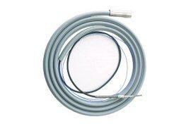 DCI 451 Fiber Optic Tubing with Ground Wire, 6' Tubing, 8' Bundle, Gray