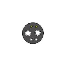 DCI 4738 6 Hole Gasket-Black for 8773