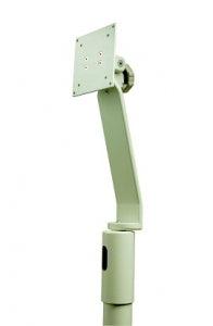 DCI 4924 Monitor Support, Top Post Mounted, White