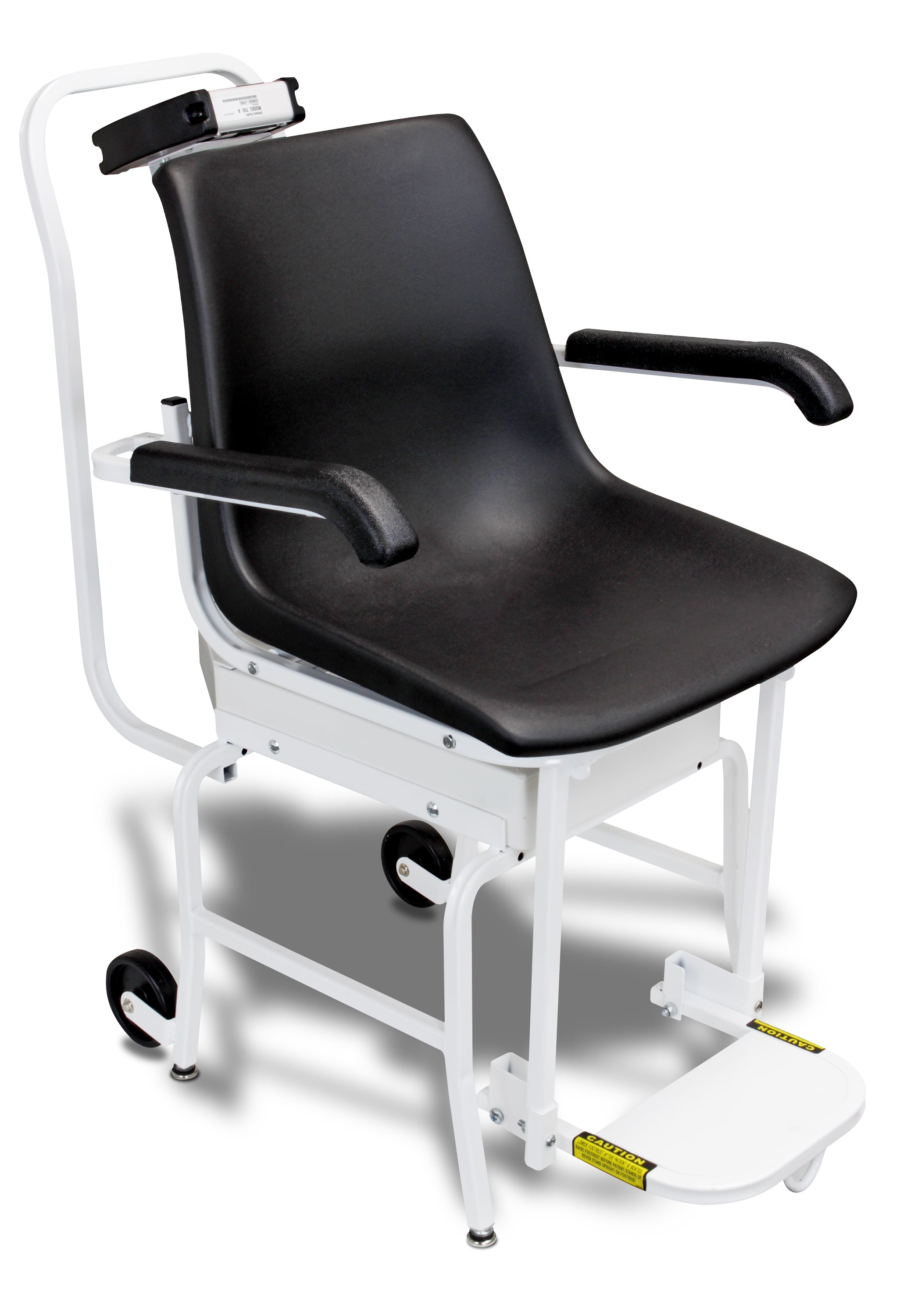 Detecto 6475 Chair Scale, Digital, 400 lb x .2 lb / 180 kg x .1 kg