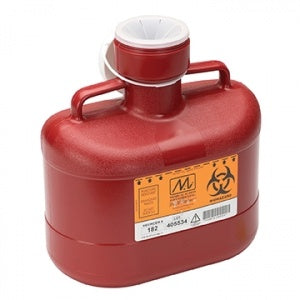 DCI 6820 Under Counter Sharps Container, 6.2 qt.