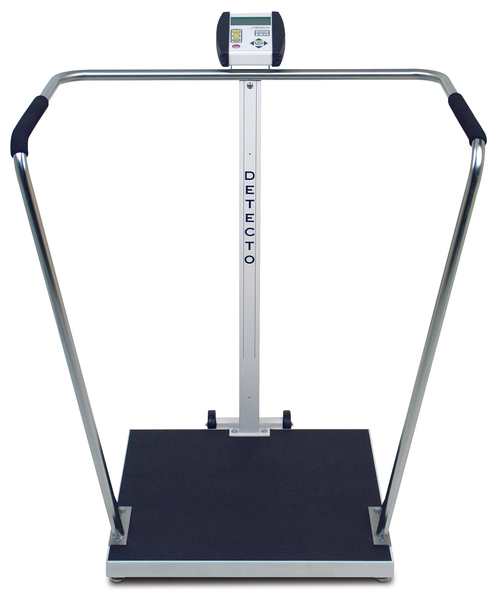 Detecto 6856 Bariatric Scale, Digital, 1000 lb x .2 lb / 450kg x .1 kg, 24" x 24" Platform