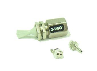 DCI 7913 Toggle Valve Replacement Cartridge, Momentary, 3-Way, Normally Closed, Blue with Gray Toggle