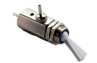 DCI 7803 Toggle Cartridge Valve, On/Off, 3-Way, Normally Closed, Gray