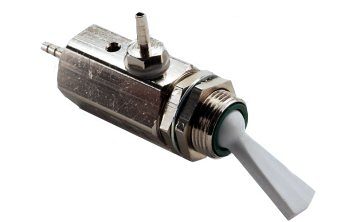 DCI 7817 Toggle Cartridge Valve, Momentary, 3-Way, Normally Open, Gray