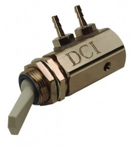 DCI 7852 Toggle Cartridge Valve, Momentary, Side Port, 3-Way Normally Open, Gray
