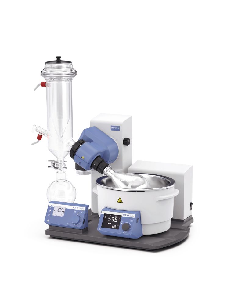 IKA 10005210 RV 10 Digital with Dry Ice Condenser, Coated Rotary Evaporator