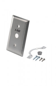 DCI 8115 X-Ray Exposure Switch Mounting Plate, Stainless Steel