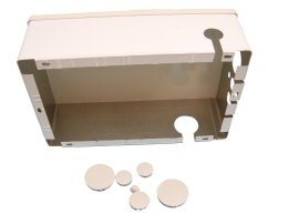 DCI 8312 Junction Box, Standard, Housing & Cover Only, Gray