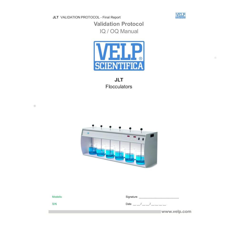 Velp Scientifica A00000319 IQ/OQ JLT Flocculator Manual