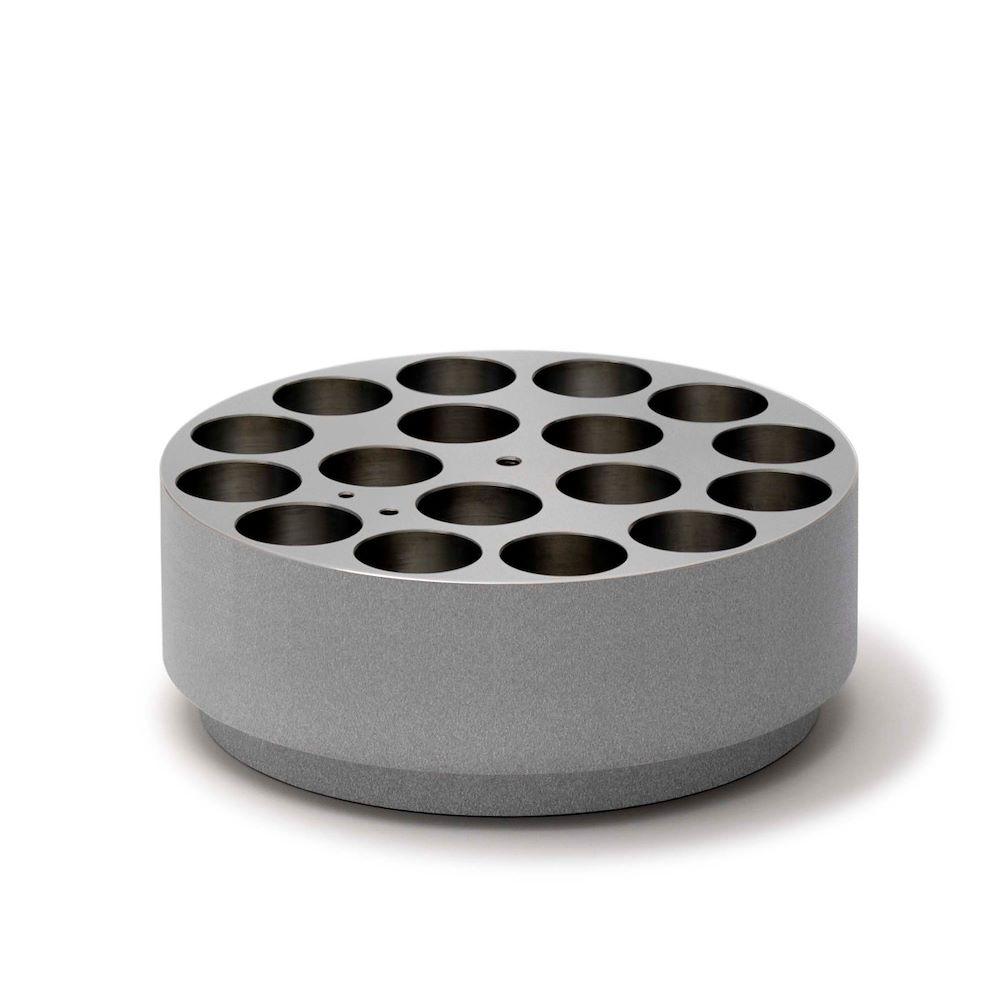 Velp Scientifica A00000340 Heating Magnetic Stirrers Mono Aluminum Block, 17 Positions, Ø28 x h 43 mm