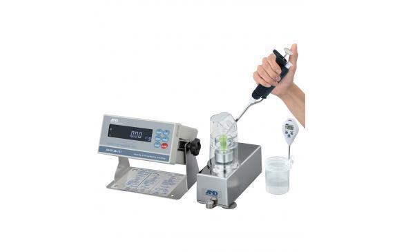 A&D Weighing AD-4212A-PT Pipette Calibrator for nominal pipette volume 200 µL to 10,000 µL with Warranty