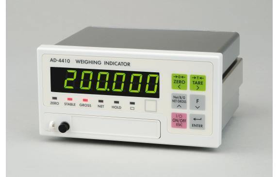 A&D Weighing AD-4410 Indicator - 2 Year Warranty