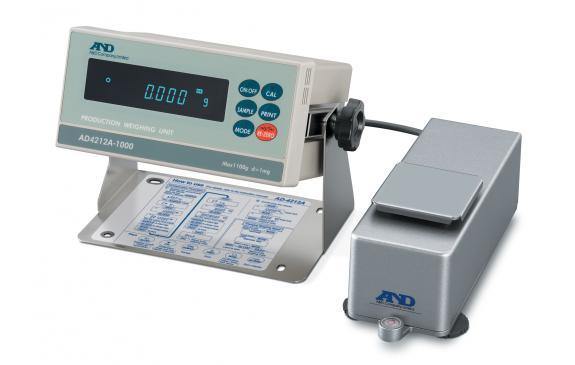 A&D Weighing AD-4212A-600 Production System Display and Aluminum Housing 610Gx 0.001g with Warranty