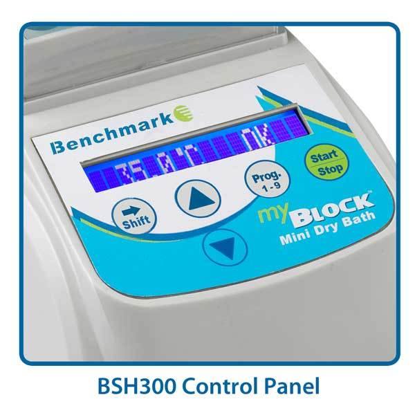Benchmark BSH300 MyBlock Mini dry bath with cooling, 100-240V - Ramo Trading 