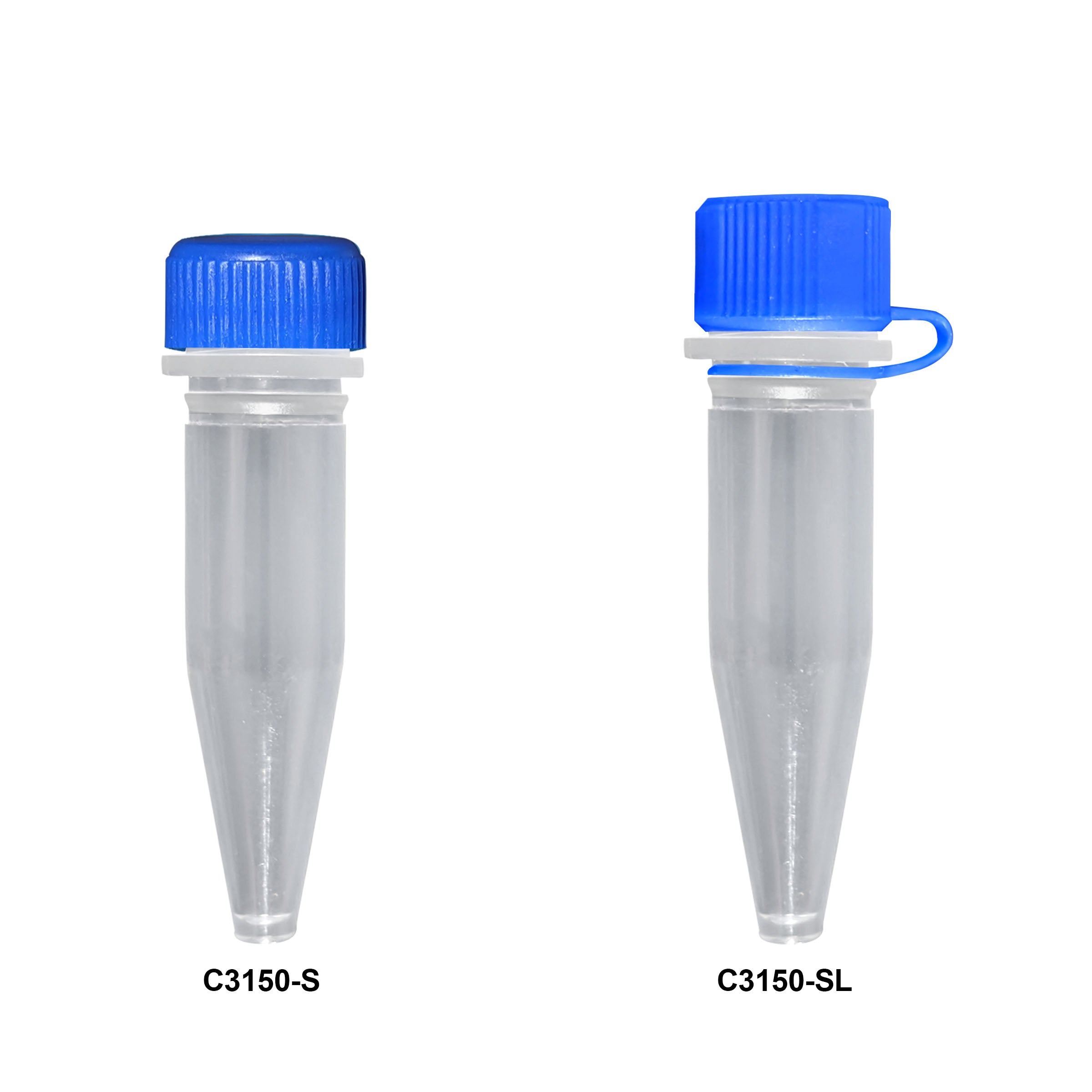 MTC Bio C3150-S, Screw-Cap 1.5ml Microtube, 10 Bags of 100 Tubes, 1000/cs