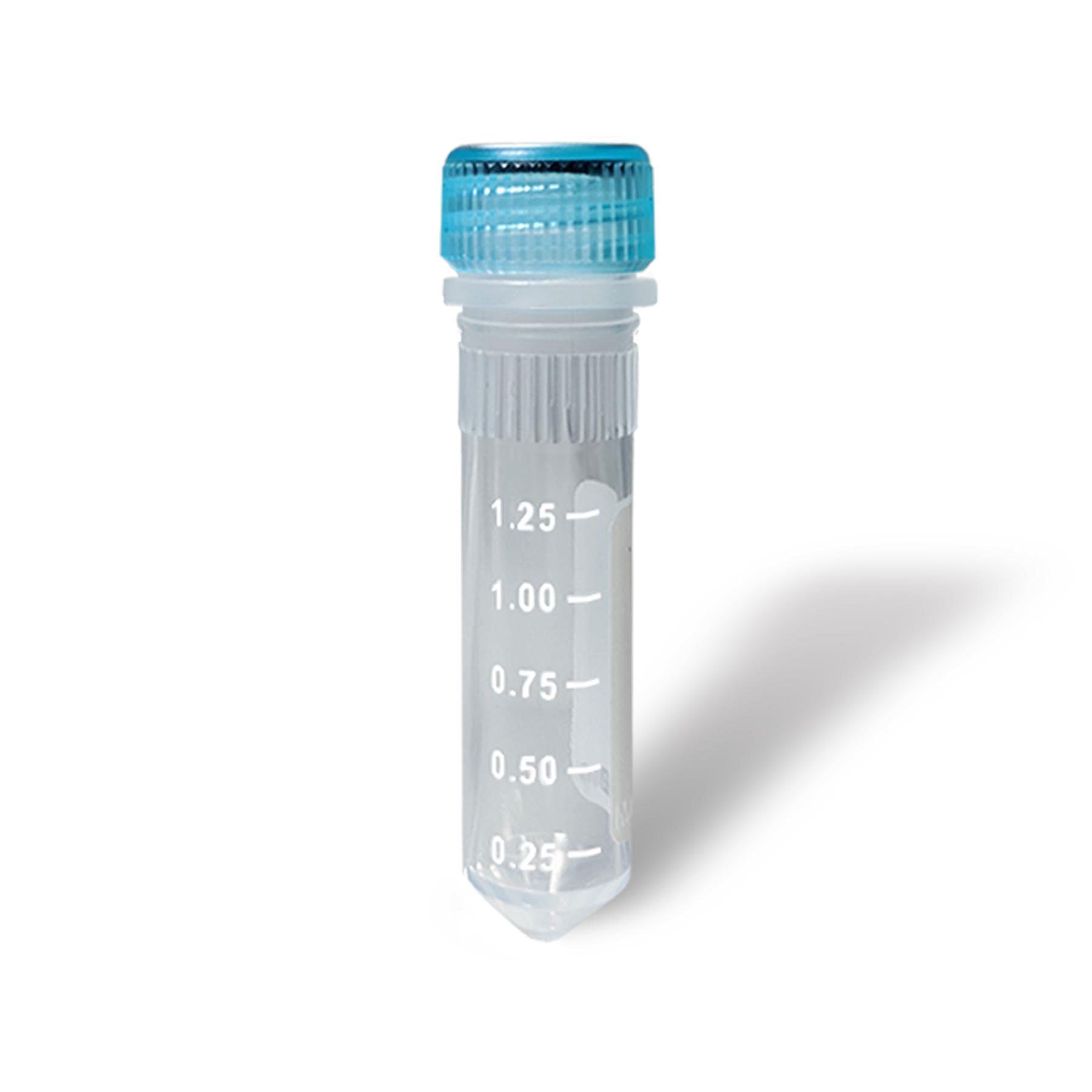 MTC Bio C3220-CG, Clearseal Microcentrifuge Tube, 2.0ml, Sterile, Printed Graduations, Conical Bottom, 20 Resealable Bags of 50 Tubes, 1000/cs