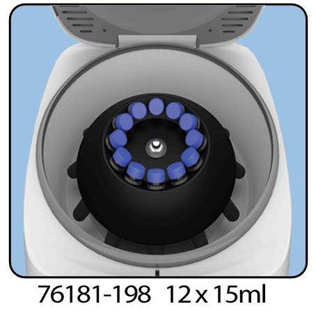 Benchmark C3303-1215 12 x 15ml Fixed Angle Rotor for Sprint 6H Plus