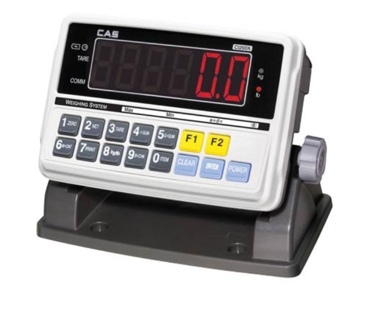 CAS CI-200A, Indicator with LED Display - AC/Rechargeable Battery with 2 Year Warranty