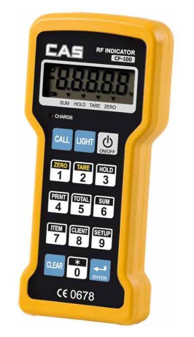 CAS CRC-100, ZigBee Portable Handheld Indicator