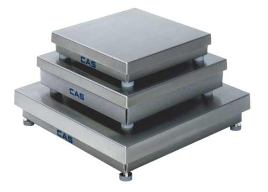 CAS DXL-10005, 5 lbs, Enduro DXL Scale Base, 10" x 10" x 2"