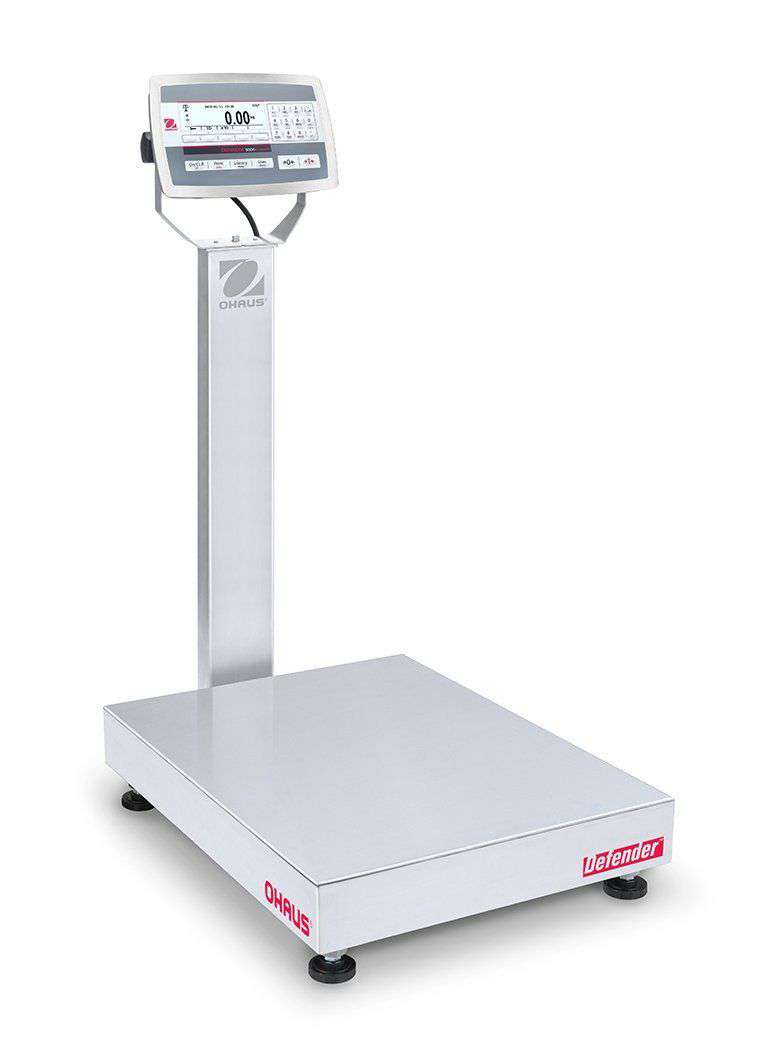 Ohaus D52XW50WQL7 Defender 5000 Washdown Bench Scale, 100 x 0.005 lbs with Warranty