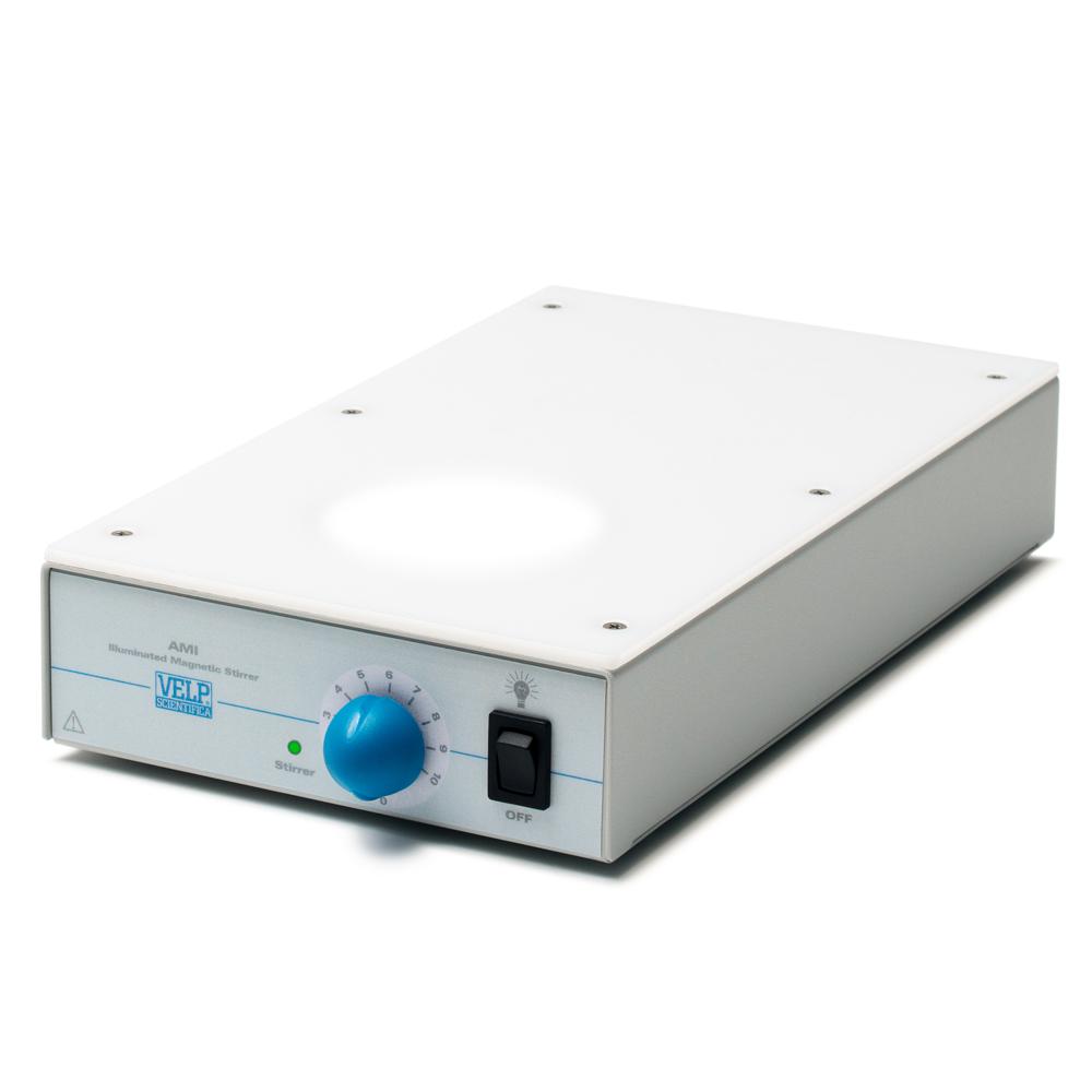 Velp Scientifica F204A0167 AMI Illuminated Magnetic Stirrer, Single-position, 100-240V/50-60Hz with 3 years Warranty